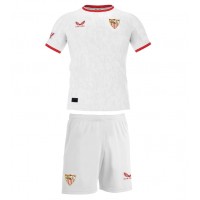 Maglia Calcio Sevilla Prima Divisa Bambino 2024-25 Manica Corta (+ pantaloncini)